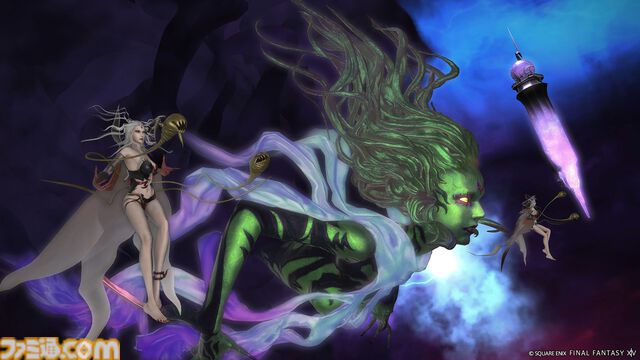 『FF14』滅暗闇の雲激闘戦では悪魔チックな装備が報酬に。ボロボロのコートに身を包んだヒルディの姿も。パッチ7.15の最新スクリーンショット公開