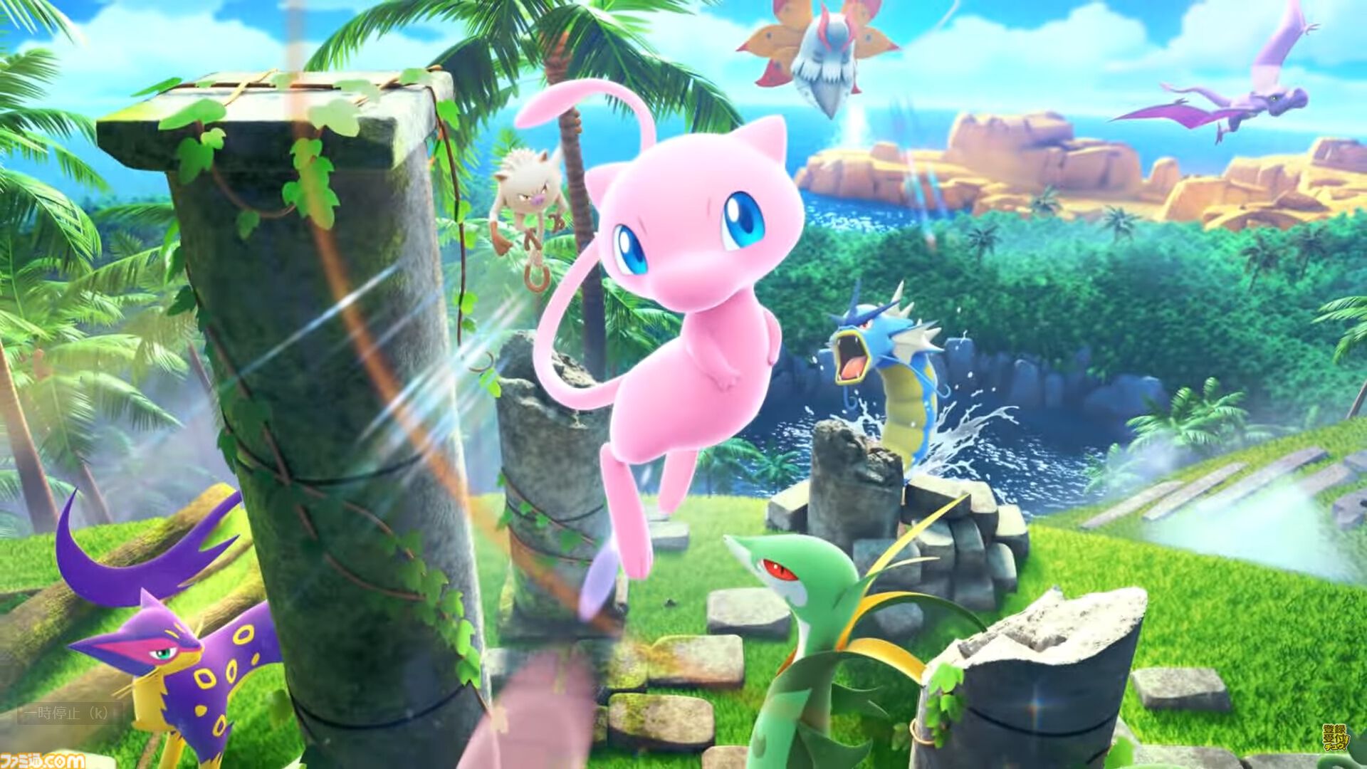 【ポケカアプリ】『ポケポケ』テーマ拡張パック“幻のいる島”が12月17日（火）に登場決定。ミュウやプテラ、シャワーズなどのポケモンが確認できる。