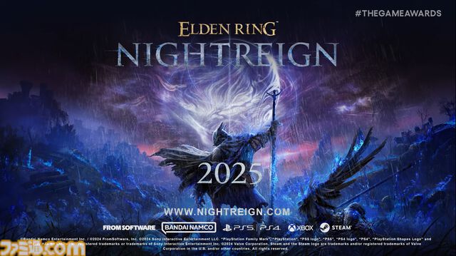 『エルデンリング』新作『エルデンリング ナイトレイン』が発表。新たな強敵たちが続々と登場。2025年発売予定【The Game Awards 2024】