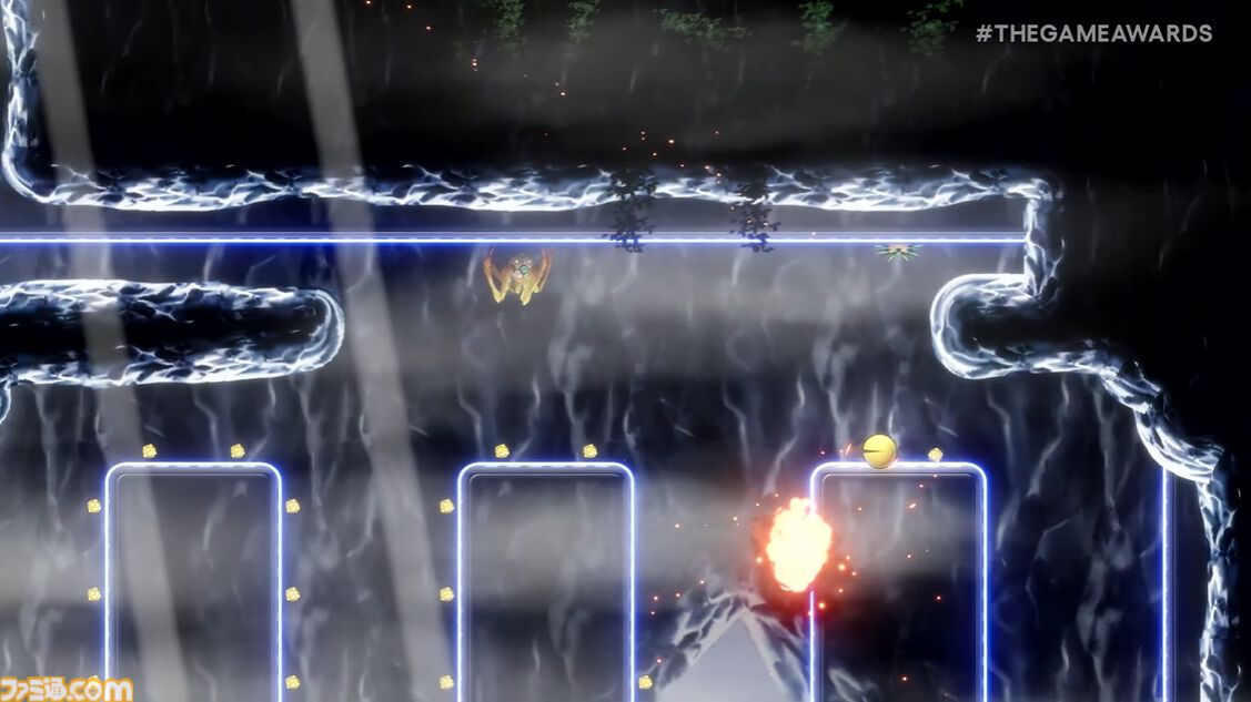 『パックマン』シリーズの新作『Shadow Labyrinth』発表。ダークなパックマンでメトロイドヴァニアアクションに。どこかで見たことあるような敵キャラも【The Game Awards 2024】