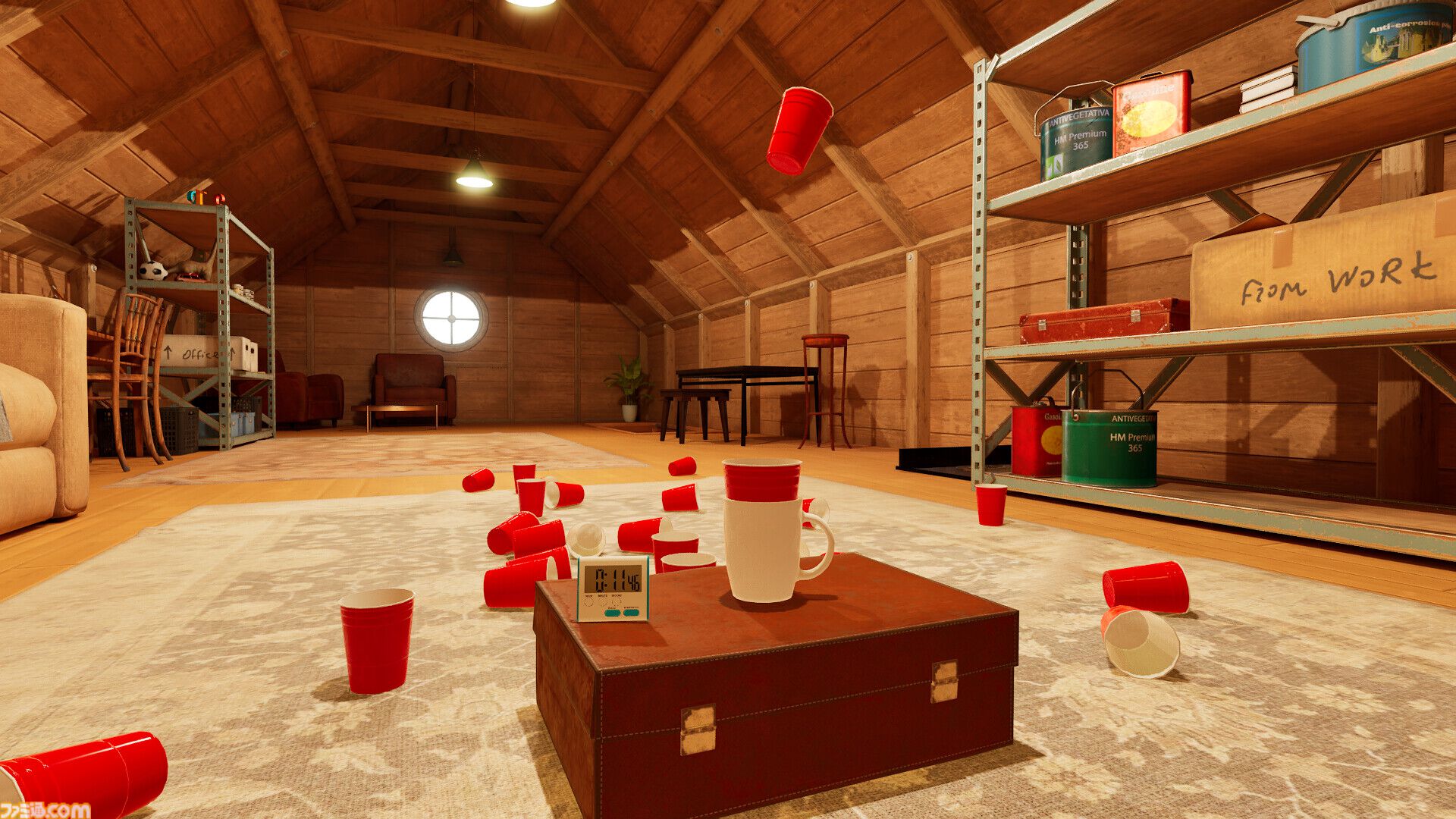 『TrickShot Simulator』で高難度のスーパープレイに挑戦。ふたつのボールの間にトランプを挟む、サイコロの上でペットボトルフリップなどのトリックショットを決めるシミュレーター