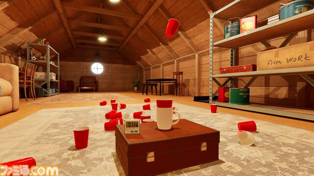 『TrickShot Simulator』で高難度のスーパープレイに挑戦。ふたつのボールの間にトランプを挟む、サイコロの上でペットボトルフリップなどのトリックショットを決めるシミュレーター