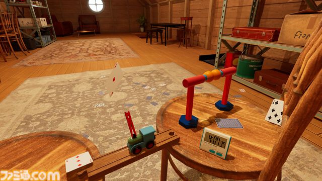 『TrickShot Simulator』で高難度のスーパープレイに挑戦。ふたつのボールの間にトランプを挟む、サイコロの上でペットボトルフリップなどのトリックショットを決めるシミュレーター