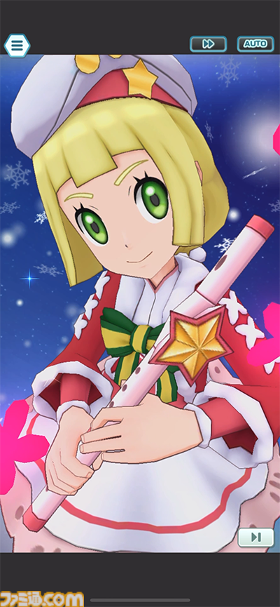 画像ページ (9/18) 『ポケマスEX』クリスマス衣装の“リーリエ