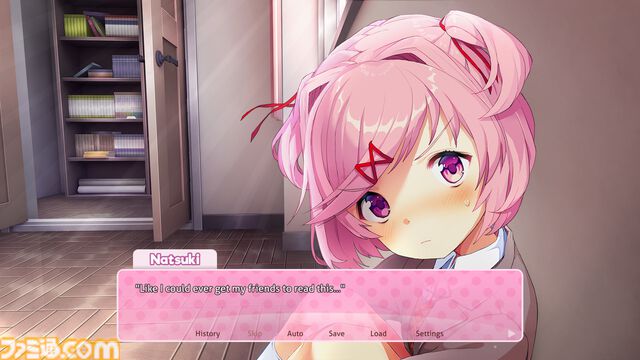 【DDLC】『ドキドキ文芸部！』全プラットフォームで3000万人がプレイ。記念イラストではモニカがモニカのあのシーンを遊ぶ【Just Monika.】