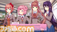 【DDLC】『ドキドキ文芸部！』全プラットフォームで3000万人がプレイ。記念イラストではモニカがモニカのあのシーンを遊ぶ【Just Monika.】