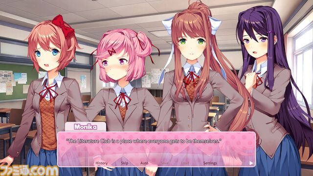 【DDLC】『ドキドキ文芸部！』全プラットフォームで3000万人がプレイ。記念イラストではモニカがモニカのあのシーンを遊ぶ【Just Monika.】