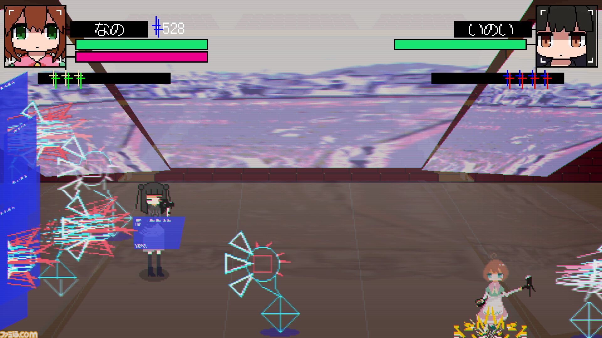 『亜電』リズムバトルで相手を撃破。少女がBGMに合わせて踊るベルトスクロールダンスゲーム、Steamで配信開始