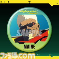 『サイバーパンク: エッジランナーズ』オンラインくじが12月24日に発売。新規描き下ろしイラストを使用したTシャツやアクスタ、缶バッジなどが当たる