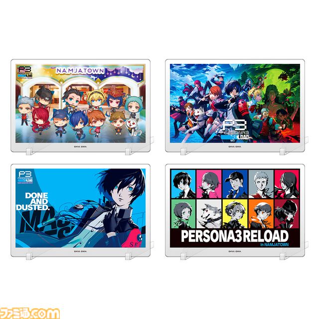 『ペルソナ3 リロード』ナンジャタウンとのコラボイベントが12月20日より開催。ねこ耳姿がかわいいキャラクターたちのグッズやフードメニューが登場