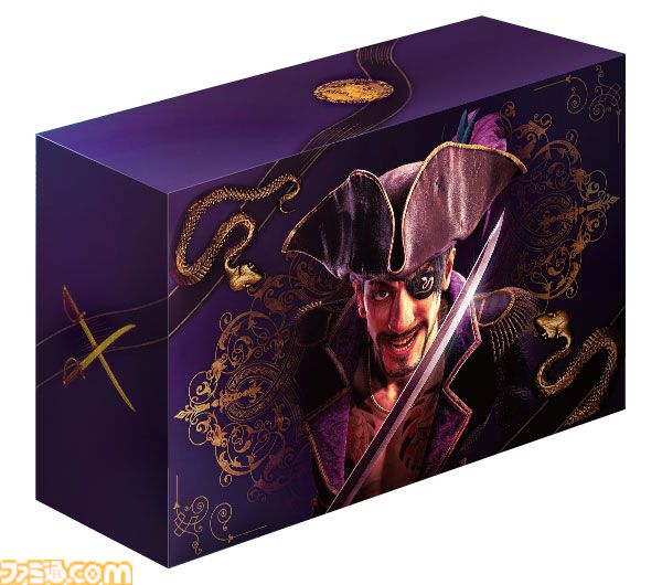 『龍が如く8外伝』コンプリートボックスの特製BOXのデザインが公開。真島吾朗を配し、ゴールドがちりばめられたゴージャスな仕上がり
