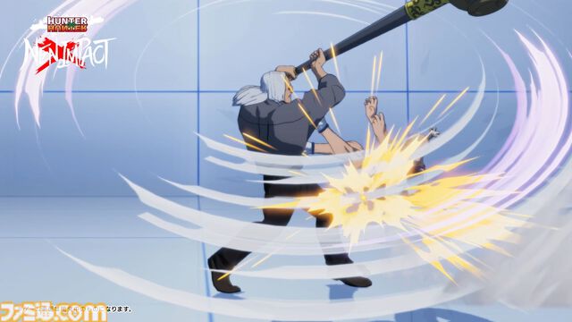 『ハンターハンター ネン×インパクト』モラウの参戦PVが公開。リーチの長いキセルを使った攻撃が特徴、煙を操る能力“ディープ・パープル”での牽制も