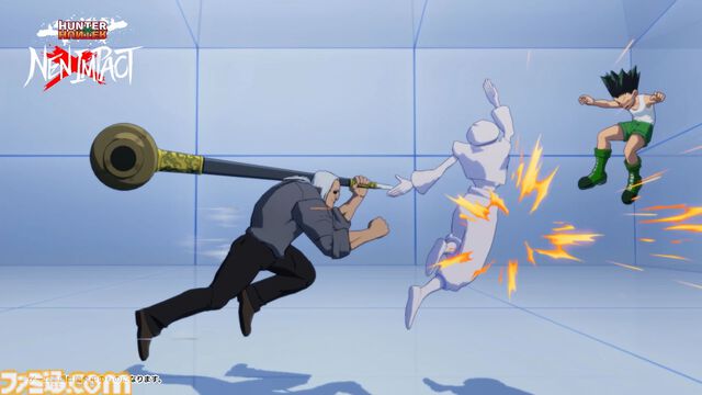 『ハンターハンター ネン×インパクト』モラウの参戦PVが公開。リーチの長いキセルを使った攻撃が特徴、煙を操る能力“ディープ・パープル”での牽制も