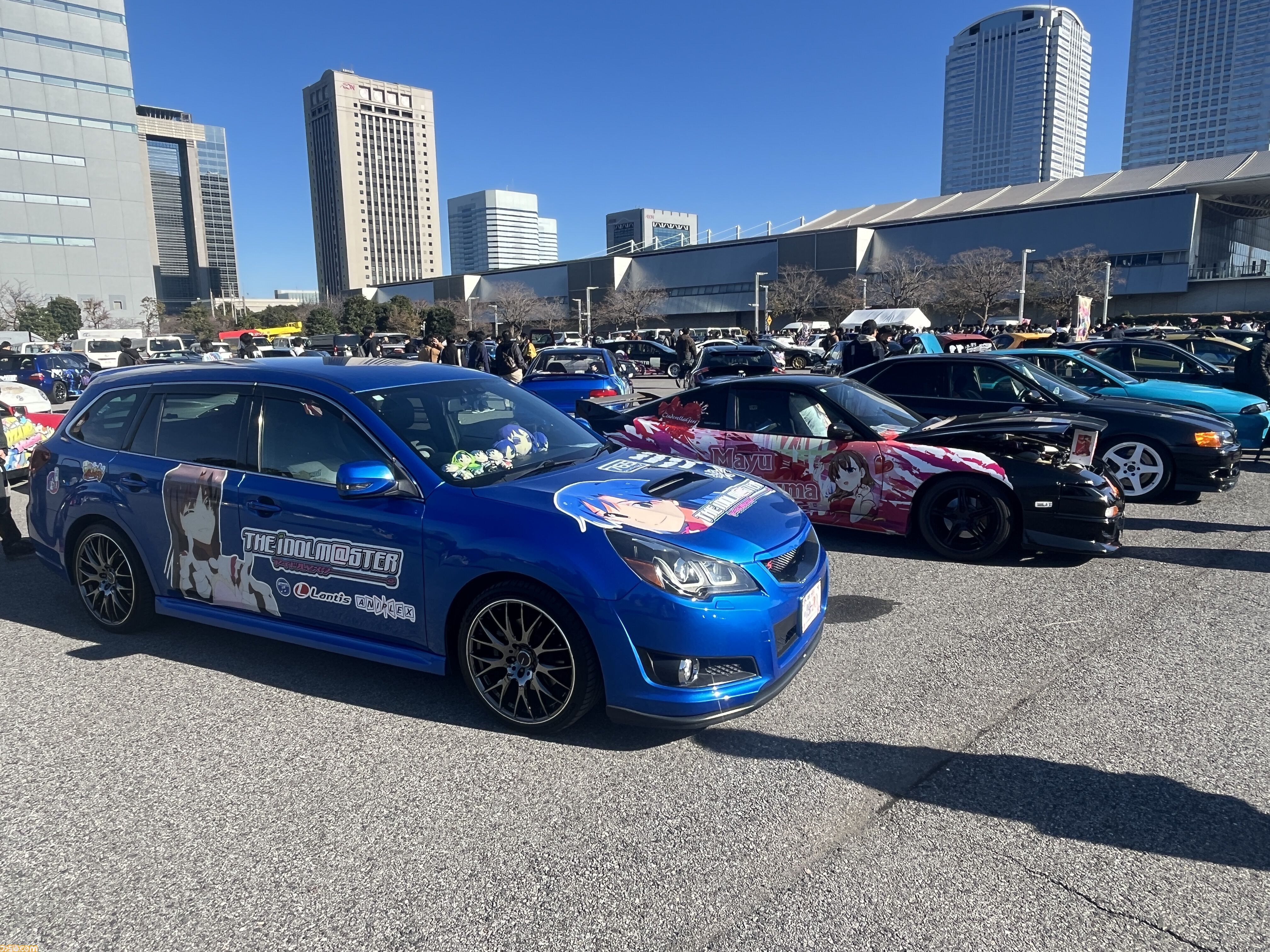 『アイマスエキスポ』リポート。プロデューサーたちによる創作物や痛車&痛バイクの展示、アイドルたちによるライブステージなど、『アイマス』への“アイ”が存分に集う