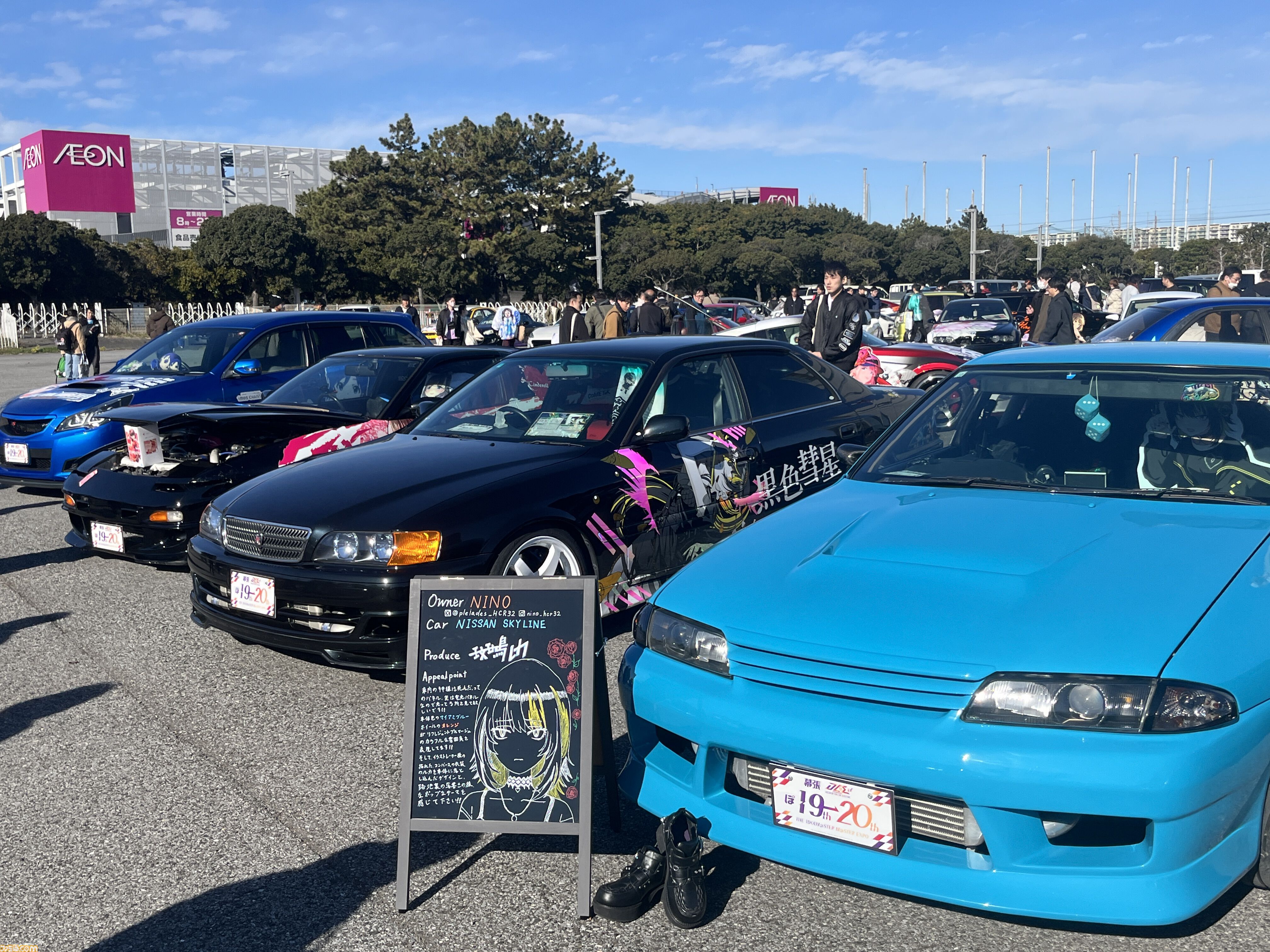 『アイマスエキスポ』リポート。プロデューサーたちによる創作物や痛車&痛バイクの展示、アイドルたちによるライブステージなど、『アイマス』への“アイ”が存分に集う