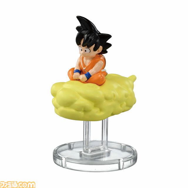 『ドラゴンボール』のトミカが登場。第1弾は“孫悟空の筋斗雲”と“ブルマのバイク”。今後も“フリーザの小型ポッド”などが続々発売