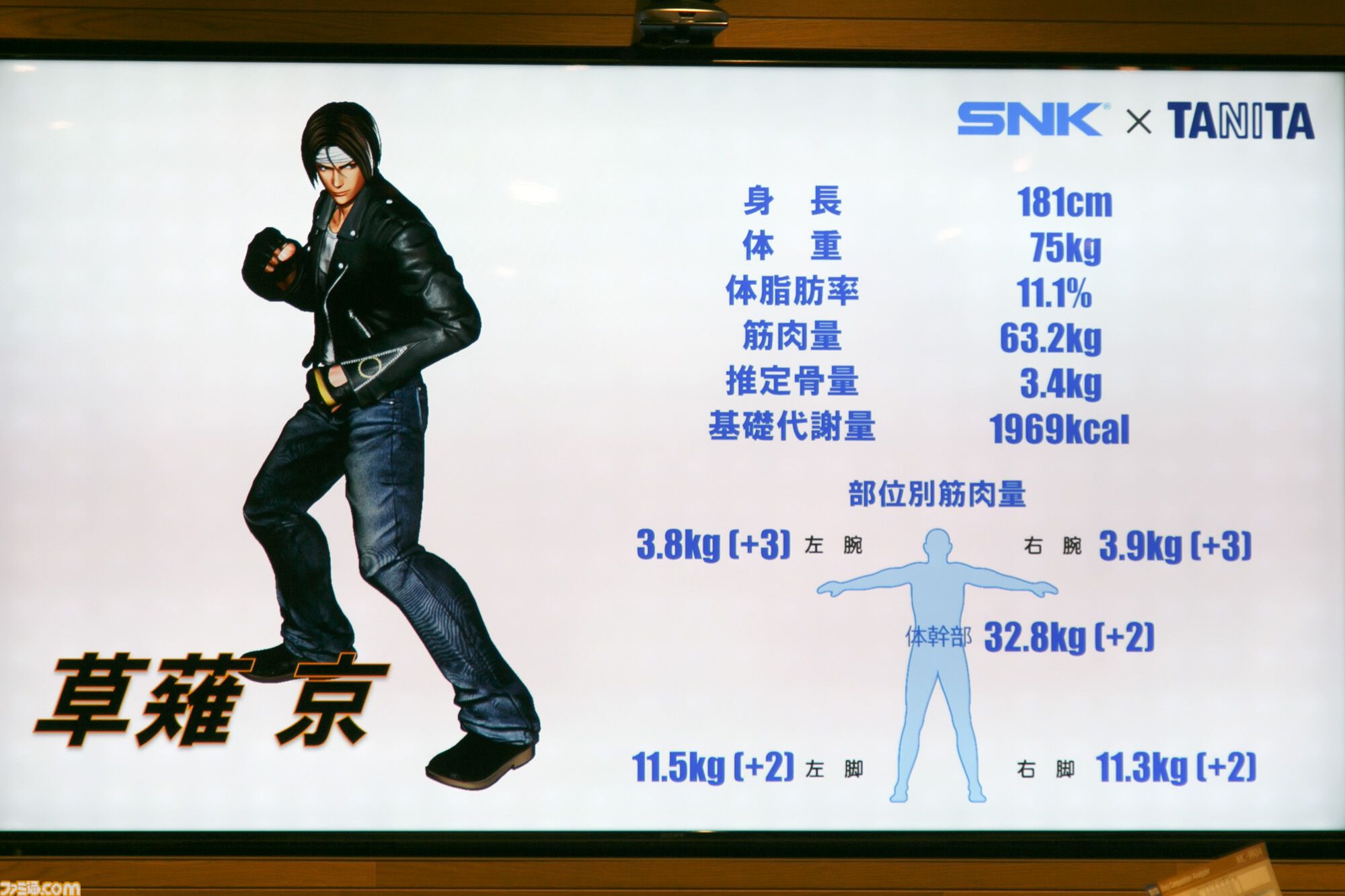 ネオジオ新ハード？ 】『KOF '98』を遊べる体組成計は社員の魔