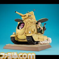 『サンドランド』ベルゼブブ、シーフ、ラオが乗車する国王軍戦車がフィギュア化。ボディにはダメージ表現や錆など細部へのこだわりも