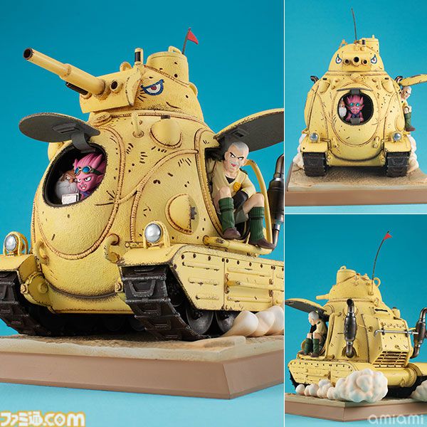 『サンドランド』ベルゼブブ、シーフ、ラオが乗車する国王軍戦車がフィギュア化。ボディにはダメージ表現や錆など細部へのこだわりも