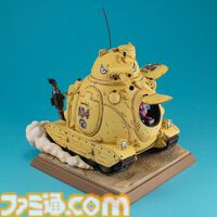 『サンドランド』ベルゼブブ、シーフ、ラオが乗車する国王軍戦車がフィギュア化。ボディにはダメージ表現や錆など細部へのこだわりも