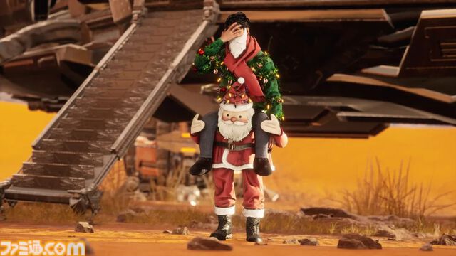 『ステラーブレイド』イヴのサンタドレスが追加。12/17のアップデートでクリスマスのミニゲームや新たなコスメティックが登場【Stellar Blade】