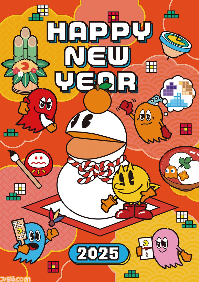 2025年ゲームメーカー89社の年賀状を一挙公開。年賀状と新年のお祝いメッセージをお届け【年始特別企画】