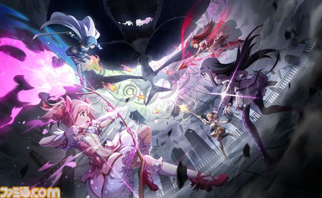 『まどマギ』新作スマホゲームが2024年にリリース決定。開発は『シノアリス』のポケラボと『マギレコ』のf4samurai。蒼樹うめの描き下ろしイラストを読売新聞に掲載