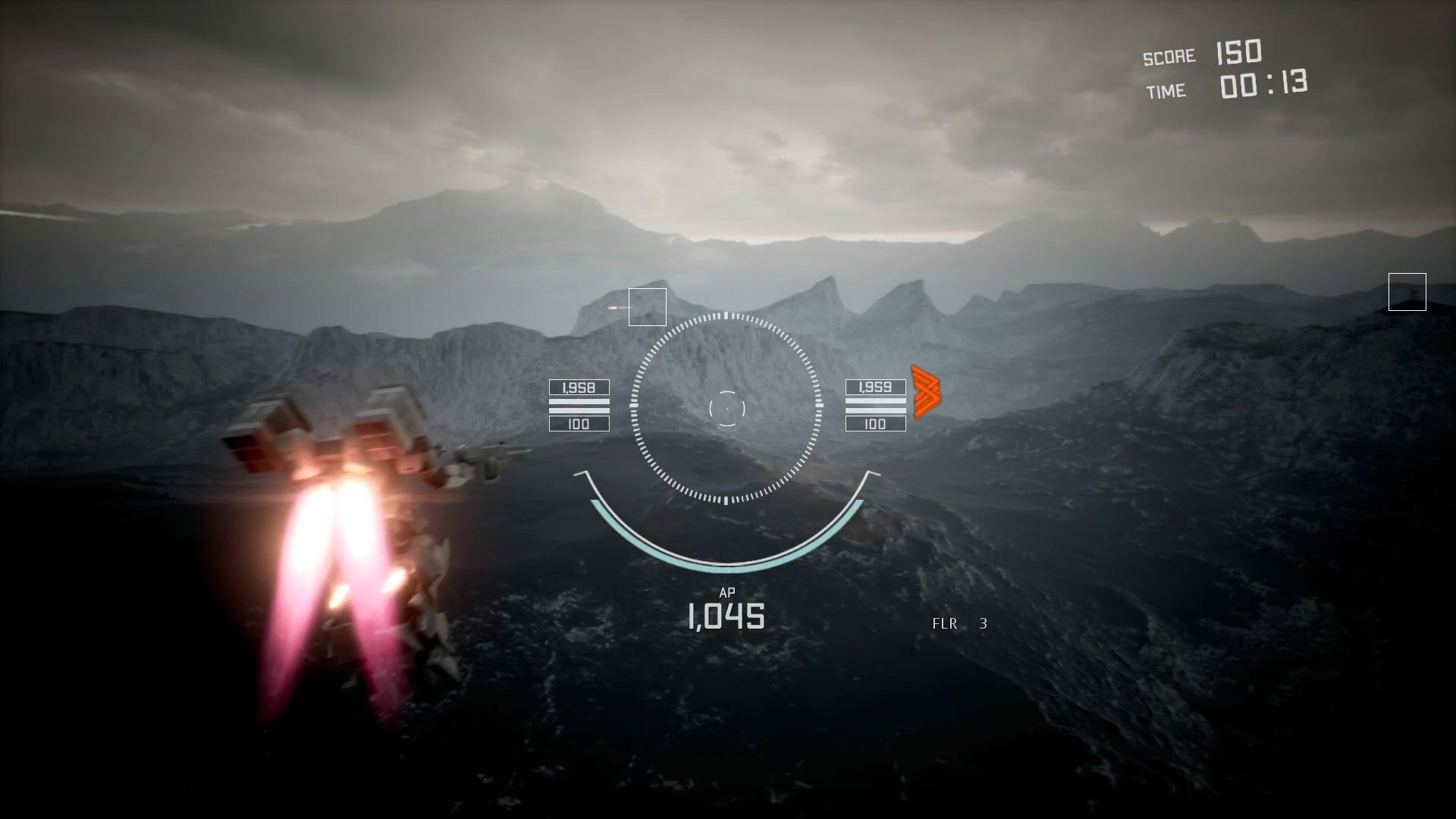 オメガフェネクス』高速で戦場を駆けるハイスピードメカアクションが