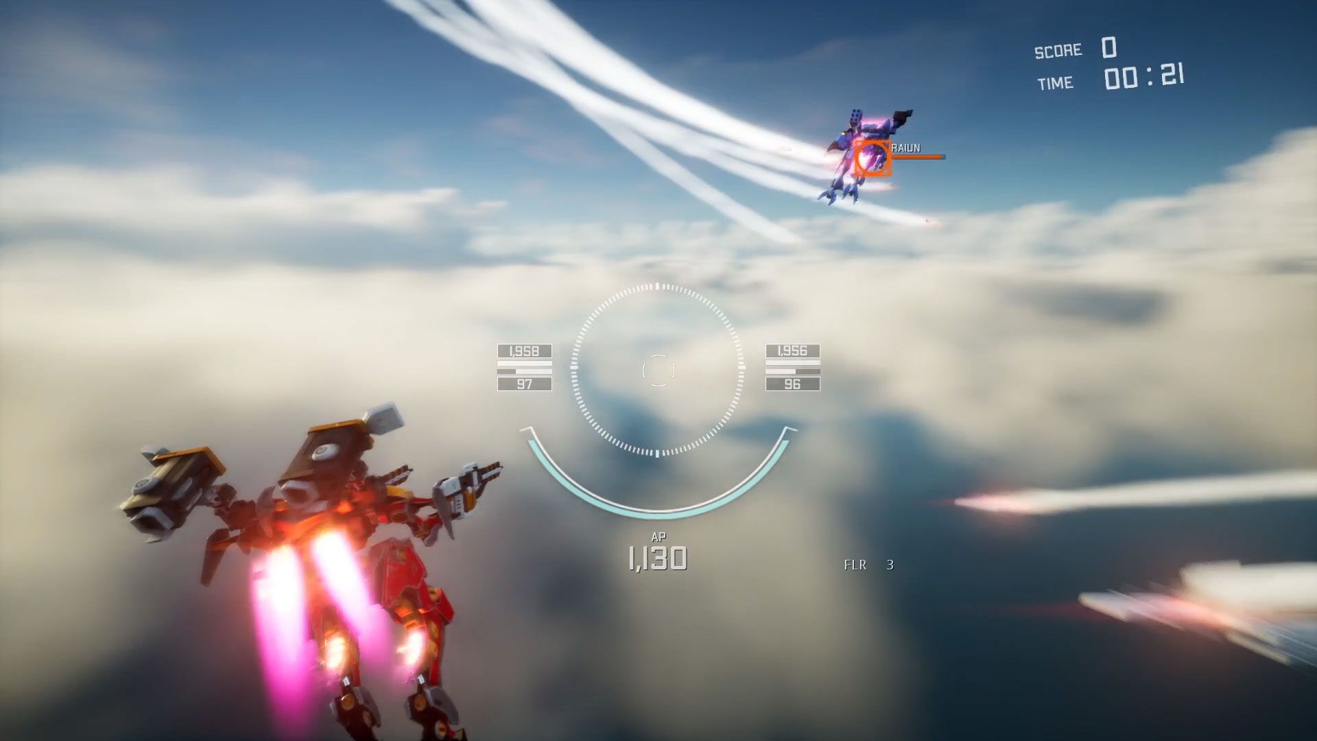 オメガフェネクス』高速で戦場を駆けるハイスピードメカアクションが