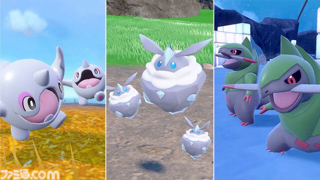 色違いのすがたの黒いポケモンが大量発生