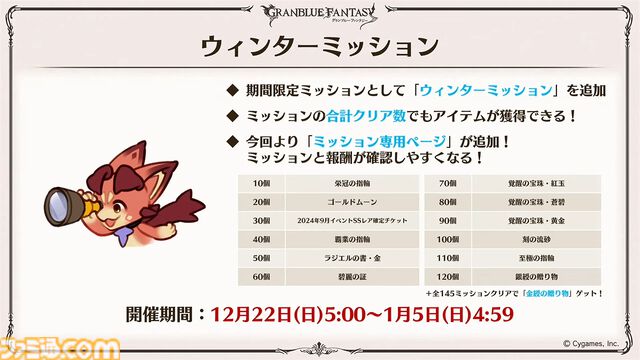 “グラブルフェス2024”1日目新情報まとめ。新十二神将はインダラ（声：中島由貴）。リミテッドシリーズ交換チケットがゲットできるキャンペーンやサンダルフォンの新曲『ORISON』の情報も