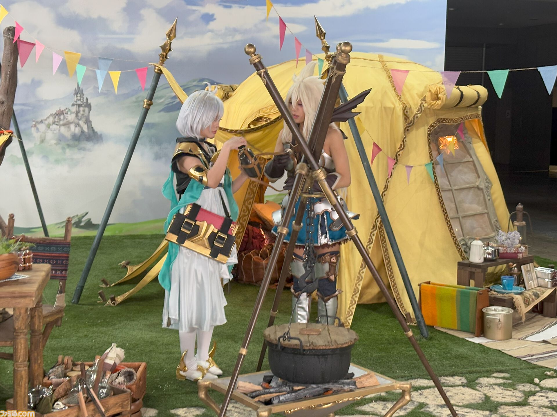 “グラブルフェス2024”原風景たる主人公の部屋も再現！ 今年も見事な景色を生み出したフェス会場をリポート