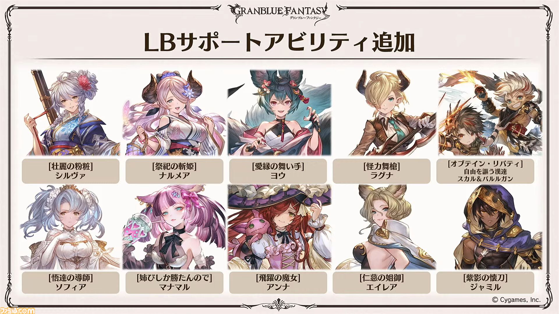 “グラブルフェス2024”DAY2最新情報まとめ。新リミテッドキャラクターとしてヤチマ（声：鈴木みのり）とラファエル（声：三上哲）が登場。Proクエストの一覧ページ追加や倉庫の新機能など、より遊びやすくなるアップデートも