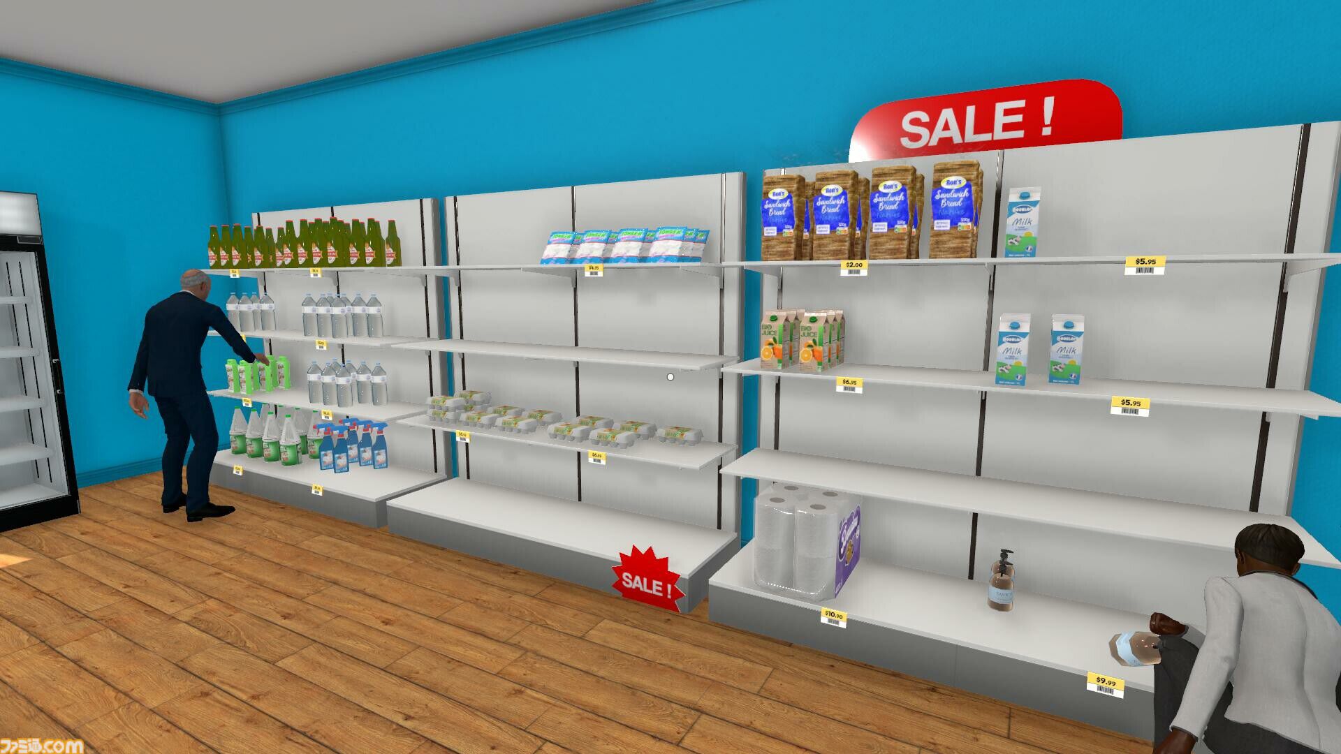 『Supermarket Simulator』“清掃”や陳列がより楽になる便利アイテムを追加する大型アプデ配信。次回は“万引き犯を倒す方法”が追加予定