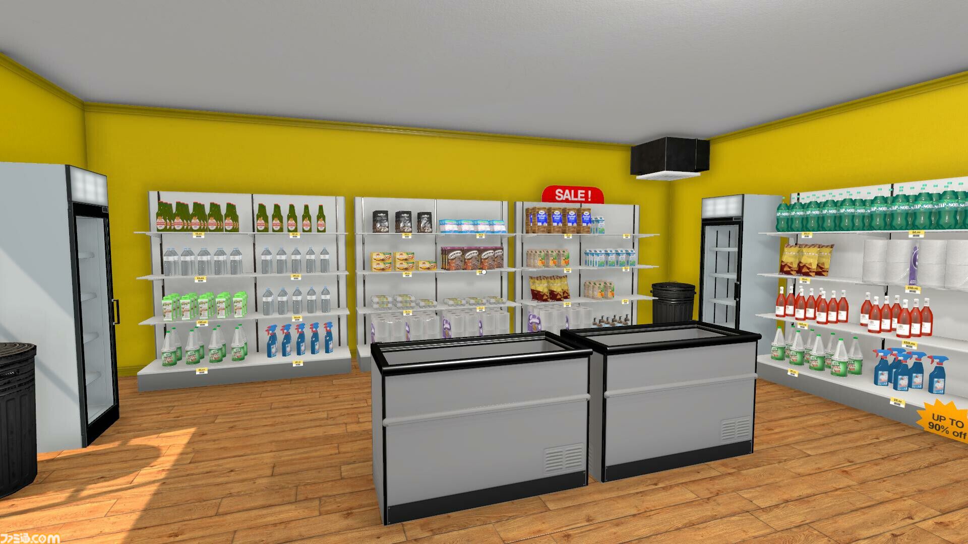 『Supermarket Simulator』“清掃”や陳列がより楽になる便利アイテムを追加する大型アプデ配信。次回は“万引き犯を倒す方法”が追加予定