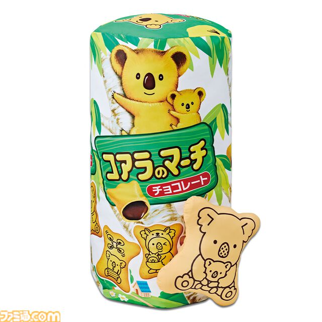 ロッテ一番くじのグッズがとにかくデカい。コアラのマーチ、ガーナミルク（チョコ）がビッグサイズでクッション化【本日（12/24）発売】