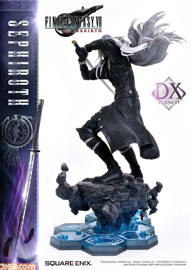 『FF7リバース』クラウドvsセフィロス1/4スケールフィギュアは57万円。高級フィギュア“マスターライン”シリーズ5種の詳細が公開