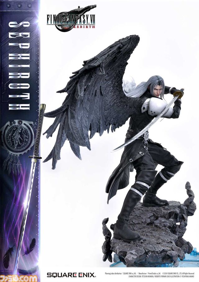 『FF7リバース』クラウドvsセフィロス1/4スケールフィギュアは57万円。高級フィギュア“マスターライン”シリーズ5種の詳細が公開