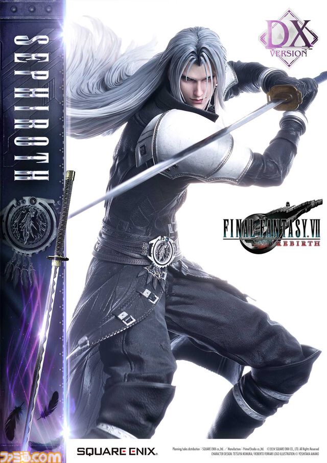 『FF7リバース』クラウドvsセフィロス1/4スケールフィギュアは57万円。高級フィギュア“マスターライン”シリーズ5種の詳細が公開