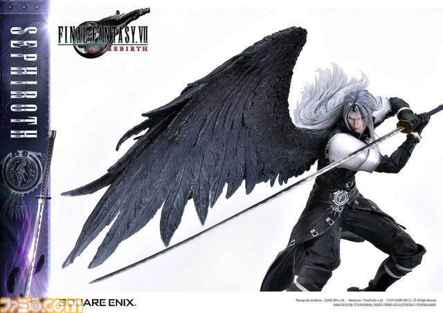 『FF7リバース』クラウドvsセフィロス1/4スケールフィギュアは57万円。高級フィギュア“マスターライン”シリーズ5種の詳細が公開