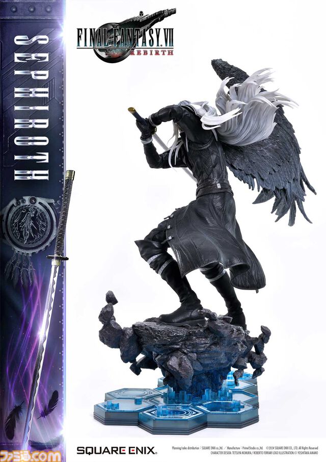 『FF7リバース』クラウドvsセフィロス1/4スケールフィギュアは57万円。高級フィギュア“マスターライン”シリーズ5種の詳細が公開