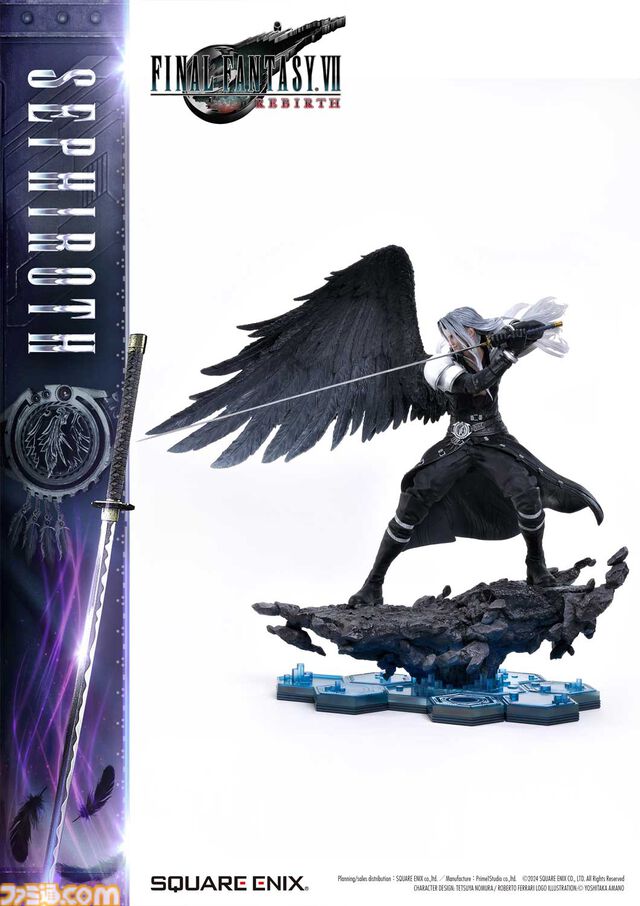 『FF7リバース』クラウドvsセフィロス1/4スケールフィギュアは57万円。高級フィギュア“マスターライン”シリーズ5種の詳細が公開