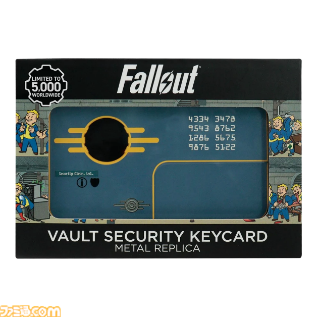 『Fallout』新作グッズが本日（12/24）発売。ヌカ・コーラのキャップ型インテリア、Vaultセキュリティキーカードのレプリカなど