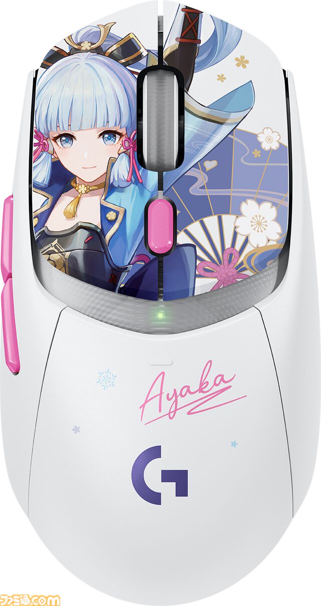 『原神』早柚、トーマ、平蔵コラボデザインのワイヤレスゲーミングマウス“G304”が2025年1月に新発売。ゲームや仕事でも使いやすいコンパクトなモデル