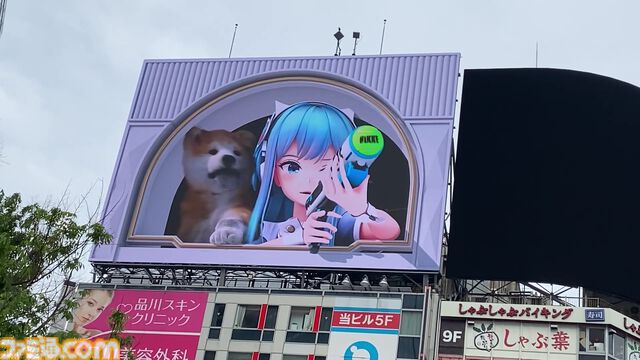 【NIKKE】渋谷をジャック！ シフティー、ラピ、アニス、ネオンが2周年まで毎日8回時報をお届け【ニケ】