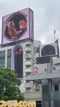 【NIKKE】渋谷をジャック！ シフティー、ラピ、アニス、ネオンが2周年まで毎日8回時報をお届け【ニケ】