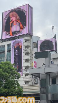 【NIKKE】渋谷をジャック！ シフティー、ラピ、アニス、ネオンが2周年まで毎日8回時報をお届け【ニケ】