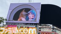【NIKKE】渋谷をジャック！ シフティー、ラピ、アニス、ネオンが2周年まで毎日8回時報をお届け【ニケ】