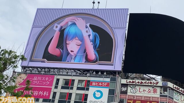【NIKKE】渋谷をジャック！ シフティー、ラピ、アニス、ネオンが2周年まで毎日8回時報をお届け【ニケ】