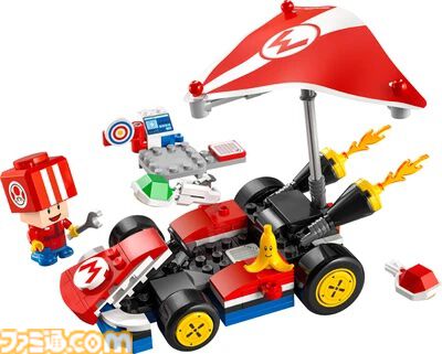 【レゴマリオ新作】『マリオカート』がレゴになって2025年1月1日に発売、ヨッシーやドンキーコングたちが登場。同日に『どうぶつの森』の新セットも販売予定